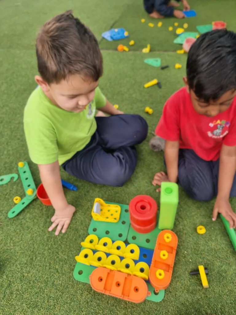 Happy children at Scamps Pre Primary School ready to learn